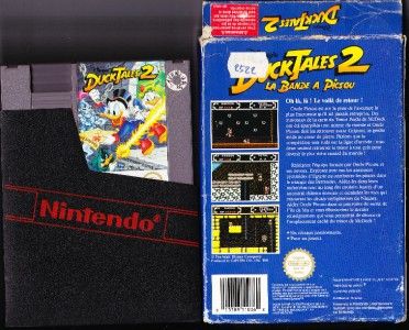 Nintendo NES Boxed Game Duck Tales 2 PAL B FRENCH  
