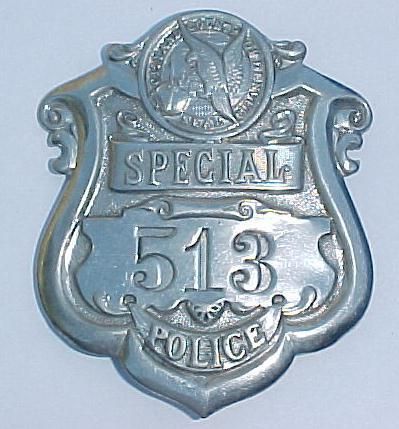 Obsolete 40s Denver Colo Special Police Badge Maker Mrk  