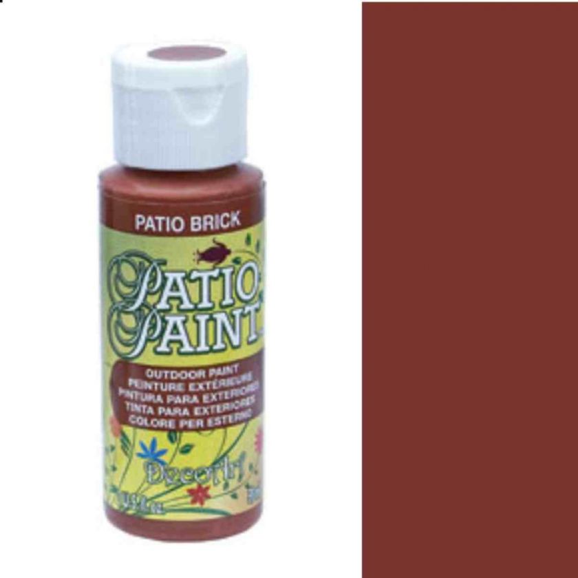 DecoArt Patio Paint 2oz. Reds and Yellows  