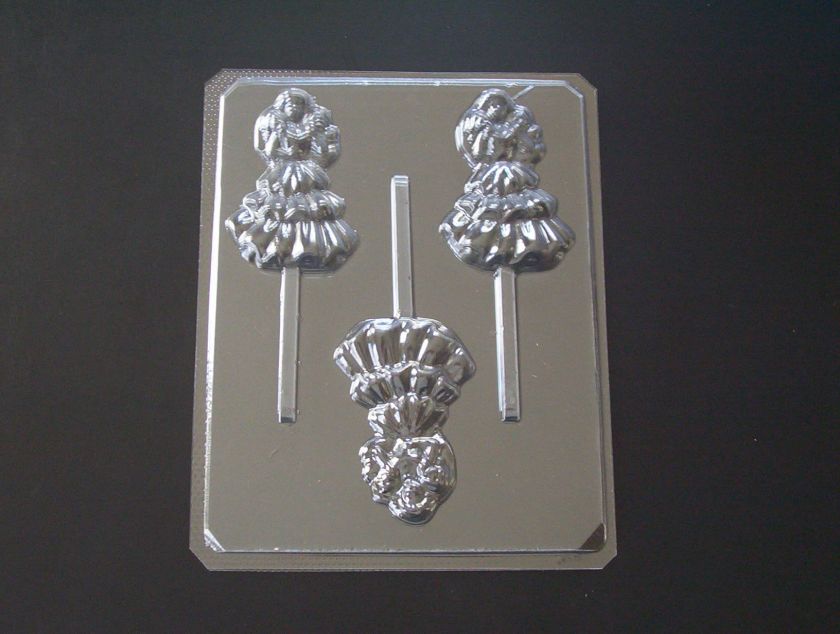BARBIE in DRESS Chocolate Candy Soap Mold  