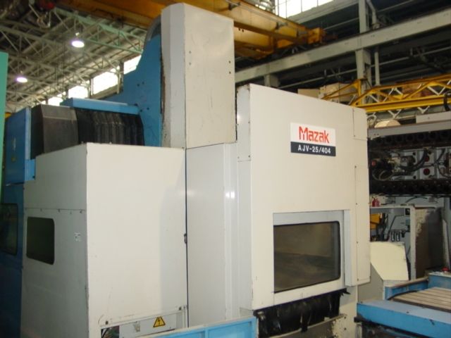 40 X 20 Y Mazak AJV25 404 VERTICAL MACHINING CENTER, Mazatrol M 32 