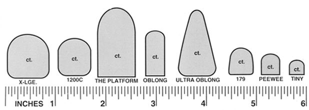  HEEL TAPS Tips Stiletto Dowel Lifts TINY (8mm) 50 PAIR   Shoe Repair