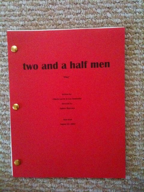 two and a half men pilot script  