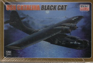   Catalina Black Cat   MiniCraft Model   Scale 1144   NEW SEALED BOX