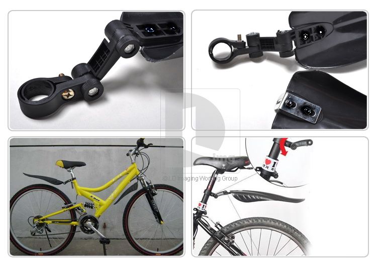 Bicycle Bike Front / Rear Mud Guards Mudguard Set DB107  