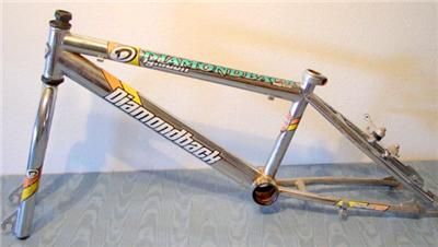 DIAMONDBACK IGNITOR Old School BMX Bike frame Chrome with Forks  